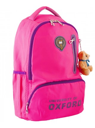 Рюкзак підлітковий Yes "OX 280" 46х29х18см рожевий (554081)