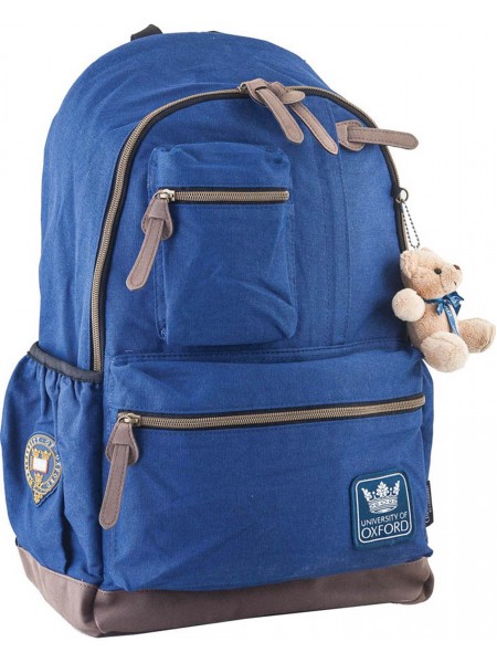 Рюкзак підлітковий Yes "OX 236," 47х30х16см синій (554086)