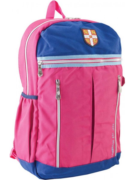 Рюкзак підлітковий Yes "CA 095" 45х28х11см рожевий (554054)