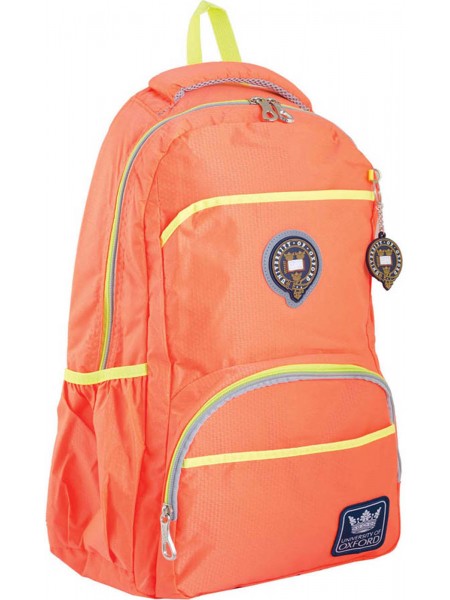 Рюкзак підлітковий Yes "OX 313" 47х31х15см оранжевий (554055)