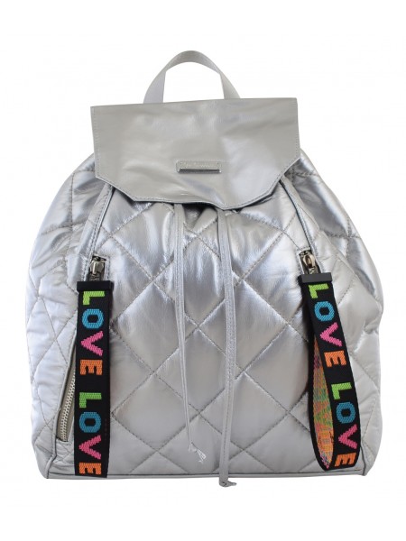 Рюкзак жіночий Yes YW-28 "Glamor Sagitta" 32х26х13см срібний (557323)