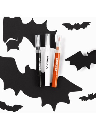 Набір браш пензлів для гриму Snazaroo 3цвх2мл Halloween Pack (1180142)