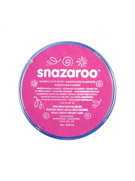 Фарба для гриму Snazaroo Classic 18 мл, яскраво-рожевий (1118058)