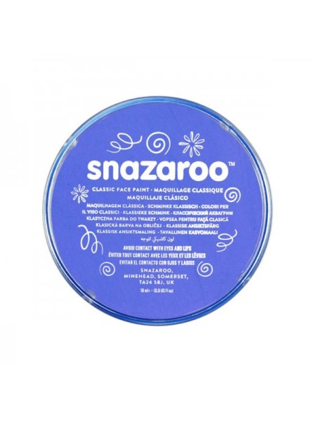Фарба для гриму Snazaroo Classic 18 мл, синій (1118355)