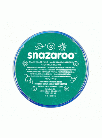 Фарба для гриму Snazaroo Classic 18 мл, зелено-блакитний (1118617)