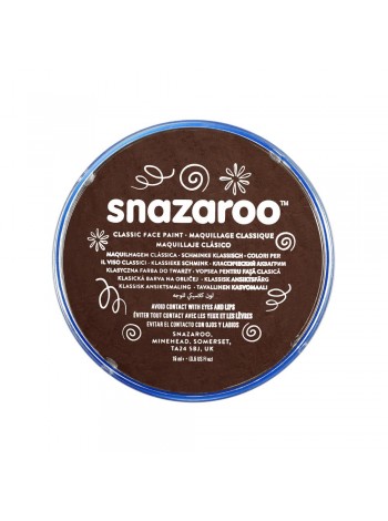 Фарба для гриму Snazaroo Classic 18 мл, коричневий (1118999)