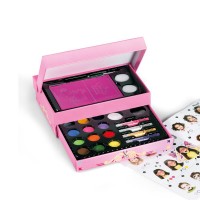 Подарунковий набір фарб для гриму Snazaroo 14кол + 4 олівця + пензлі Gift set girls (1172016)