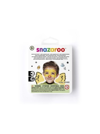Набір фарб для гриму Snazaroo 3цв (білий, жовтий, червоний) + пензлик Face Paint Chick (1172083)