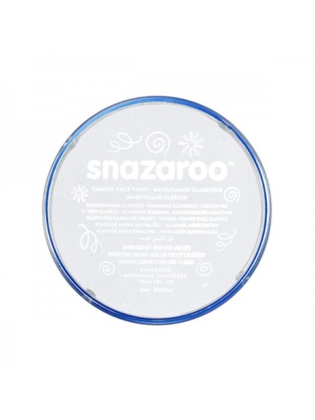 Фарба для гриму Snazaroo Classic 75 мл, білий (1175000)