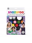 Набір для гриму Snazaroo 12кол + блискітки + пензлі Ultimate Party Pack (1180100)