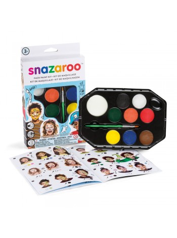 Набір фарб для гриму Snazaroo 8 кол по 2мл Boy hanging palette kit (1180103)