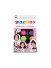 Набір фарб для гриму Snazaroo 8 кол по 2мл Girls hanging palette kit (1180104)