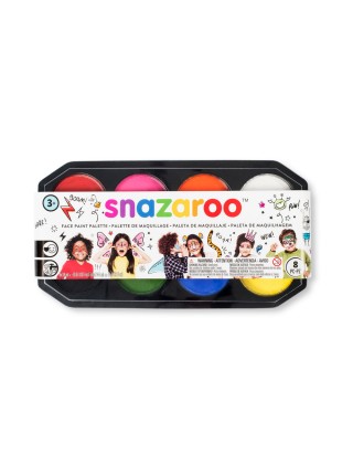 Професійний набір фарб для гриму Snazaroo 8кол по 18мл Palette (1194040)