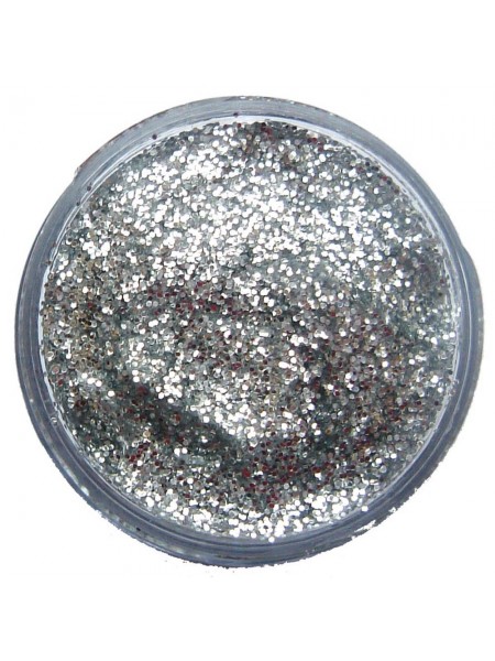 Глітерний гель для гриму Snazaroo Glitter Gel 12 мл сріблястий (1115766)