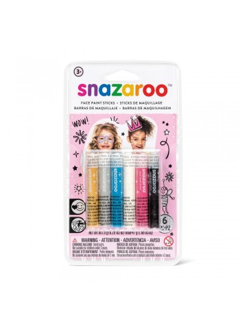 Набір олівців для гриму Snazaroo Girls 6 кольорів (1160601)