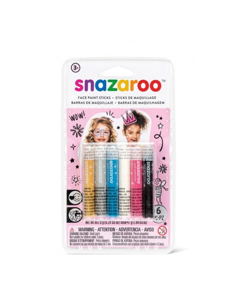 Набір олівців для гриму Snazaroo Girls 6 кольорів (1160601)