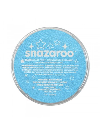 Фарба для гриму Snazaroo Sparkle 18 мл, бірюзовий (1118481)